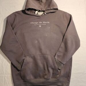Change the world long 2XL Dutch Bros grey sweatshirt